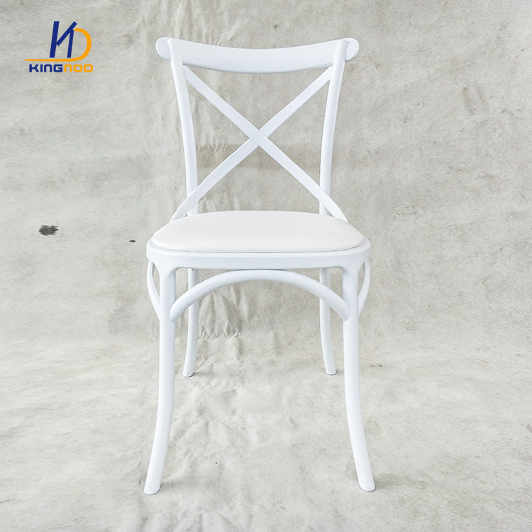 Hotel Restaurant Best Selling Plastic Widely Used Dining White Cross