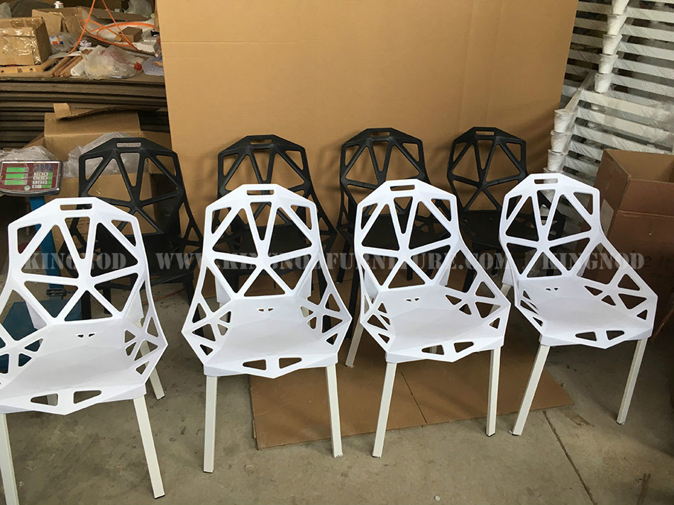 modern plastic dining room chairs