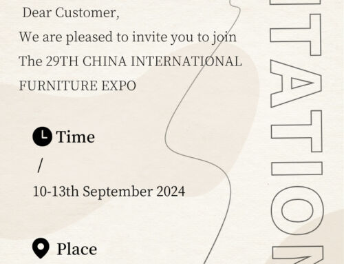 Invitation: 29th CHINA INTERNATIONAL FURNITURE EXPO